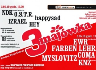 Najgłośniejszy majowy weekend w Polsce! (1-3.05.10)