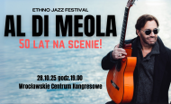 AL DI MEOLA – 50 lat na scenie! Koncert we Wrocławiu (28.10.2025)