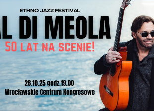 AL DI MEOLA – 50 lat na scenie! Koncert we Wrocławiu (28.10.2025)